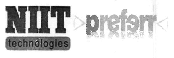 Niit Technologies Preferr (logo) Device mark 2253243 Trademark