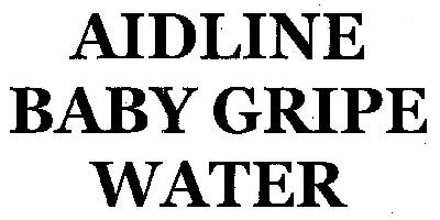 Aidline Baby Gripe Water Device mark 2936176 Trademark