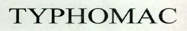 Typhomac Device mark 2338106 Trademark
