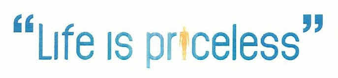 "life Is Priceless" Device mark 2891174 Trademark