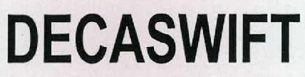 Decaswift Device mark 2315813 Trademark