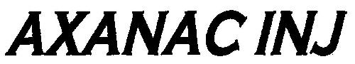 Axanac Inj. Device mark 2942643 Trademark