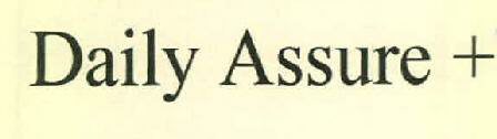 Daily Assure + Device mark 2841517 Trademark