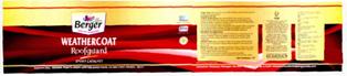 Berger Weathercoat Roofguard Device mark 2364184 Trademark