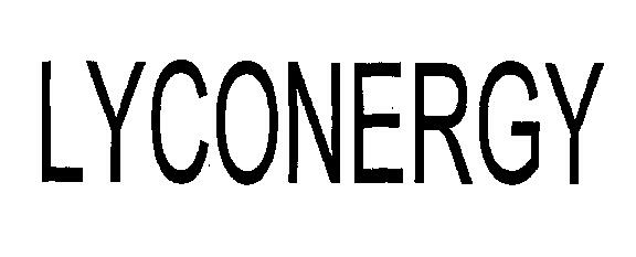 Lyconergy (device) Device mark 2254324 Trademark