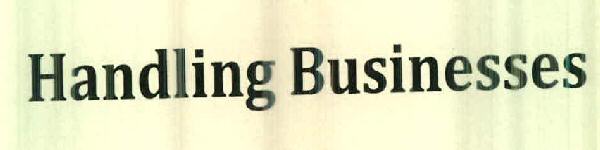 Handling Businesses Device mark 2498052 Trademark