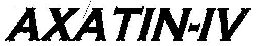 Axatin -iv Device mark 2942603 Trademark