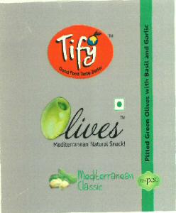Tify Olivers (label) Device mark 2677757 Trademark
