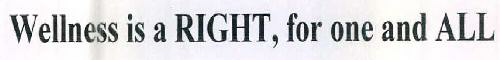 Wellness Is A Right, For One And All Device mark 2986731 Trademark
