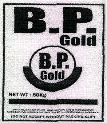 B.p. Gold Device mark 2518122 Trademark