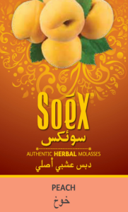 'soex' Herbal Molasses-peach- Composite Label Device mark 2310433 Trademark