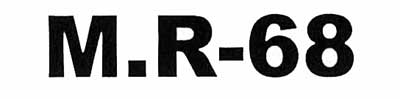 M.r-68 Device mark 2128939 Trademark