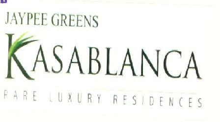 Jaypee Greens Kasablanca (label) Device mark 2412945 Trademark