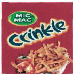 Mic Mac Crinkle (logo) Device mark 2154285 Trademark