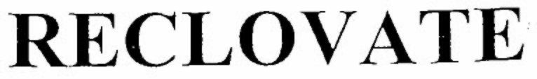 Reclovate Device mark 2460830 Trademark
