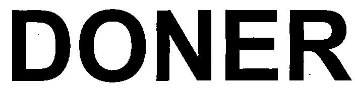 Doner (logo) Device mark 2302389 Trademark