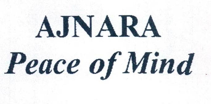 Ajnara Peace Of Mind Device mark 2134724 Trademark