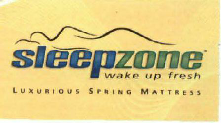 Sleepzone (device) Device mark 2002393 Trademark