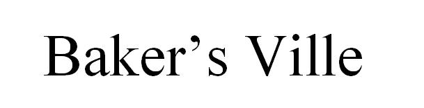 Baker's Ville Device mark 2018329 Trademark