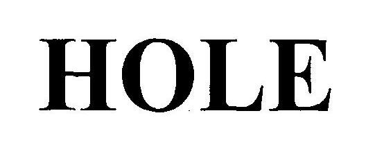 Hole (device) Device mark 2337978 Trademark