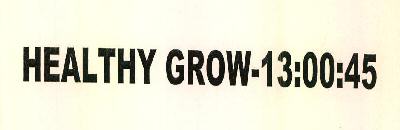 Healthy Grow-13:00:45 Device mark 2779910 Trademark