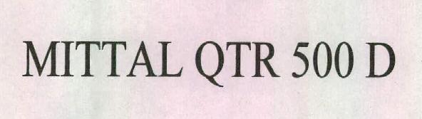 Mittal Qtr 500 D Device mark 2483421 Trademark