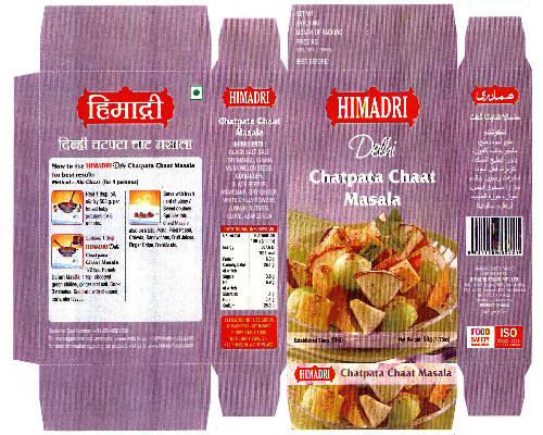 Himadri Delhi Chatpata Chaat Masala Device mark 2264678 Trademark
