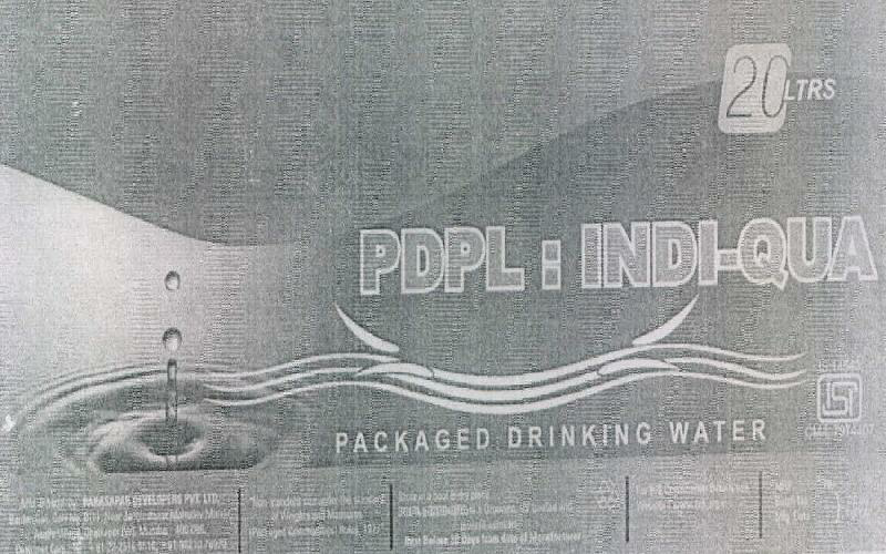 Pdpl : Indi-qua (device Of Drop) Device mark 2299279 Trademark