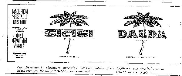 Dalda Device mark 277084 Trademark