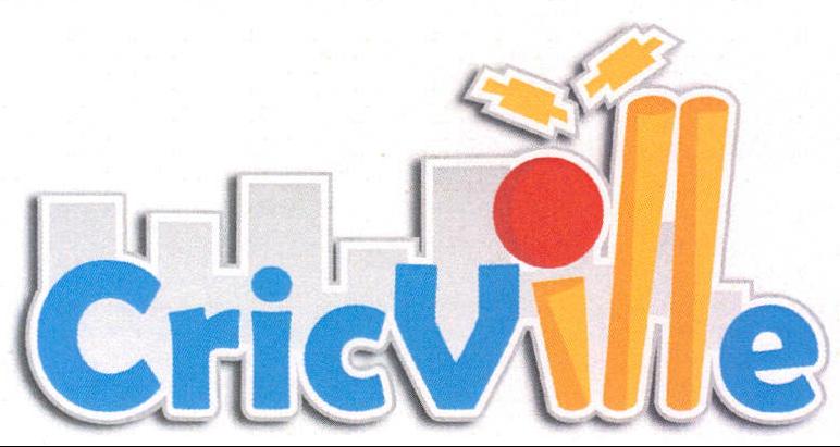 Cricville (device Of Stump And Boll) Device mark 2152339 Trademark