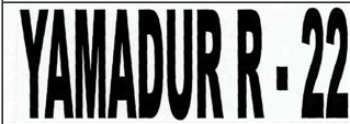 Yamadur R-22 Device mark 6694802 Trademark