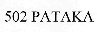 502 Pataka Device mark 2530804 Trademark