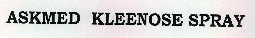 Askmed Kleenose Spray Device mark 2307806 Trademark