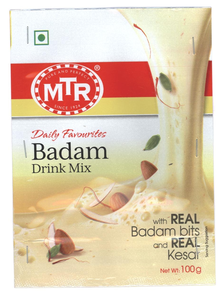 Mtr Daily Favourites Badam Drink Mix Device mark 2321103 Trademark