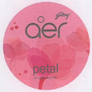 Godrej Aer Petal Crush.pink (device Of Flowers) Device mark 2318267 Trademark