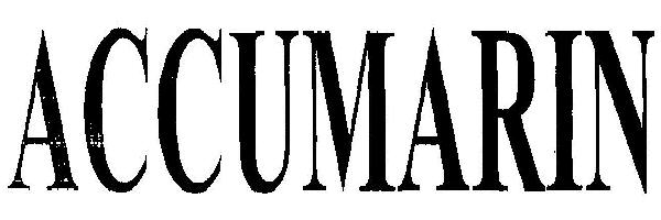 Accumarin (device) Device mark 2468173 Trademark