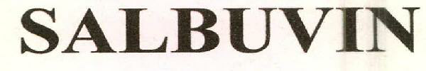 Salbuvin Device mark 2521722 Trademark