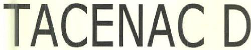 Tacenac D Device mark 2924289 Trademark