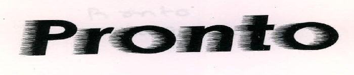 Pronto Device mark 2300841 Trademark