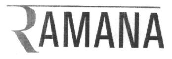 Ramana Device mark 2830154 Trademark