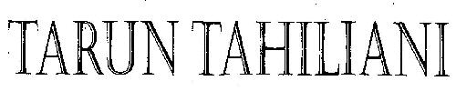 Tarun Tahiliani Device mark 2696751 Trademark