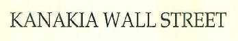 Kanakia Wall Street Device mark 2962222 Trademark