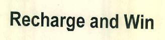 Recharge And Win Device mark 2923962 Trademark