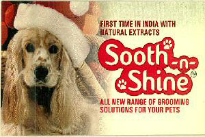 Sooth-n-shine (device Of Dog) Device mark 2522966 Trademark