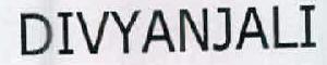 Divyanjali Device mark 2382180 Trademark