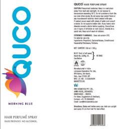 Quco Hair Perfume Spray - Morning Blue Device mark 2264435 Trademark
