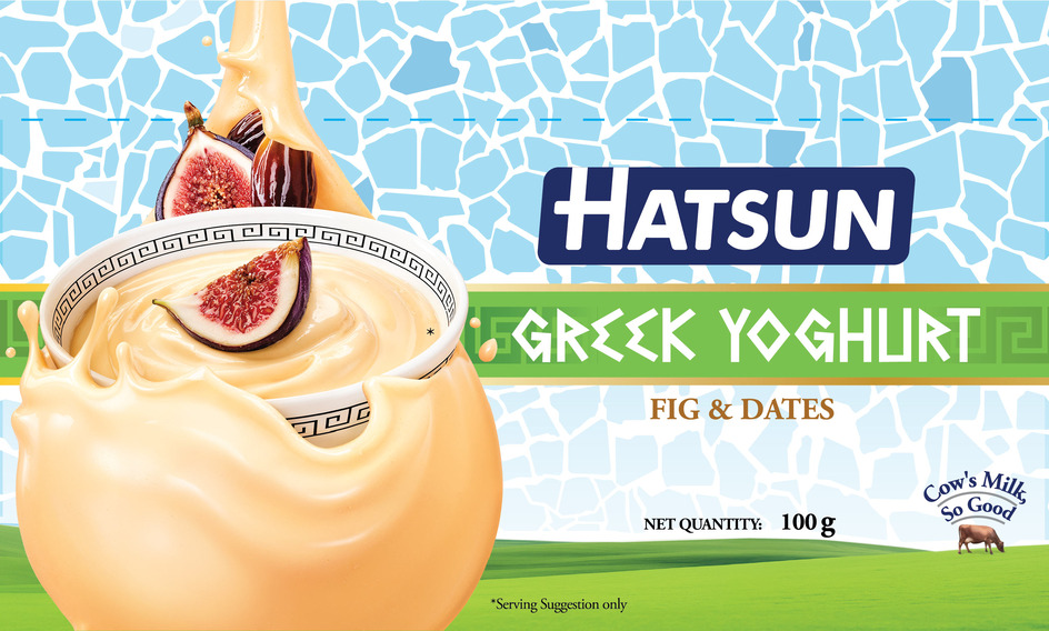 Hatsun Greek Yoghurt Fig & Dates Device mark 6718812 Trademark