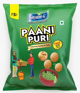 Shyam-g Paani Puri Device mark 6722199 Trademark