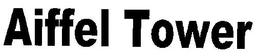 Aiffel Tower (label) Device mark 2544938 Trademark