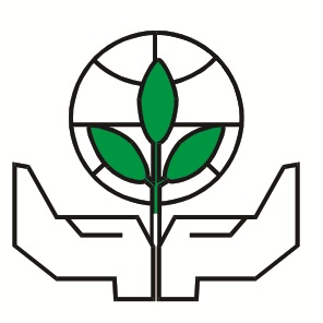 Three Leaves Held Upsight Between Two Palms With Logo Image As Per Logo Image Attached Device mark 2443797 Trademark